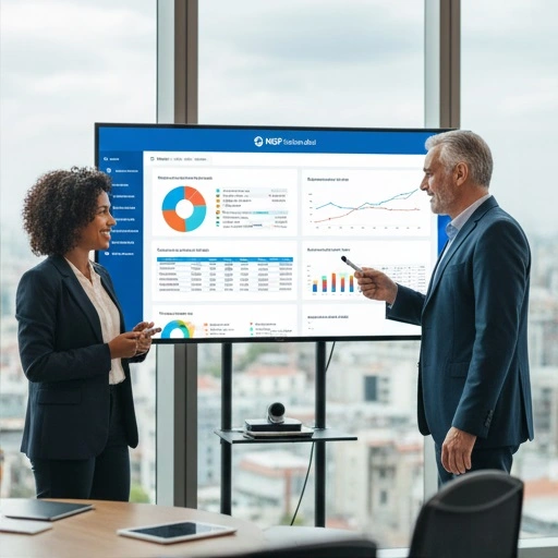 Tela do ERP Conta Azul exibindo gráficos